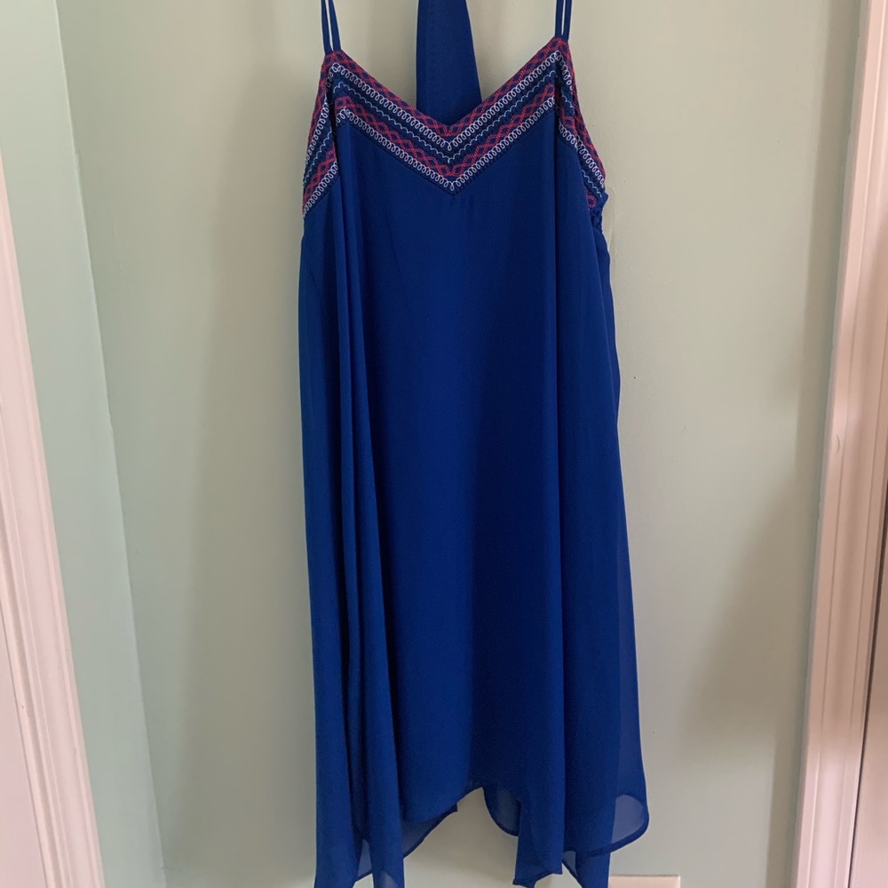 royal blue dress